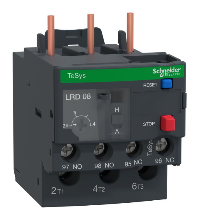GROUPE SCHNEIDER LRD-08 BIMETALLIC OVERLOAD RELAY 600V 4A IEC +OPTIONS GROUPE SCHNEIDER LRD-08 BIMETALLIC OVERLOAD RELAY 600V 4A IEC +OPTIONS