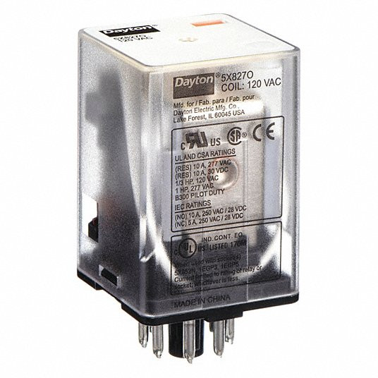 ACTION INSTRUMENTS 980-1529-00B SOCKET 8PIN 10AMP 125/300VAC