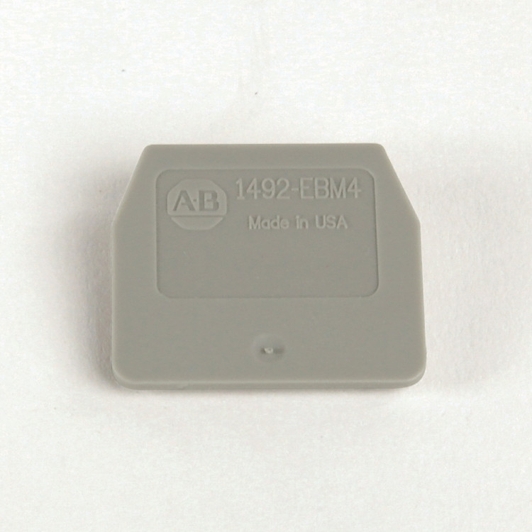 ALLEN BRADLEY 1492-EBM4 ACCESSORIES BULLETIN 1492-W, END BARRIER, 31 X 27.7 X 1.5 MM, UP = 50 PCS ALLEN BRADLEY 1492-EBM4 ACCESSORIES BULLETIN 1492-W, END BARRIER, 31 X 27.7 X 1.5 MM, UP = 50 PCS