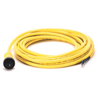 ALLEN BRADLEY 889N-F4AE-20F MINI/MINI PLUS, FEMALE, STRAIGHT, 4-PIN, PVC CABLE, YELLOW, UNSHIELDED, IEC COLOR CODED, NO CONNECTOR, 20 FEET (6.1 METERS)