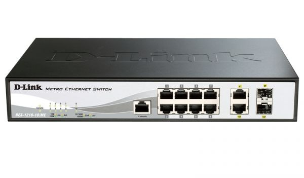 Коммутатор D-Link DES-1210-10-ME, Коммутатор D-Link DES-1210-10-ME,