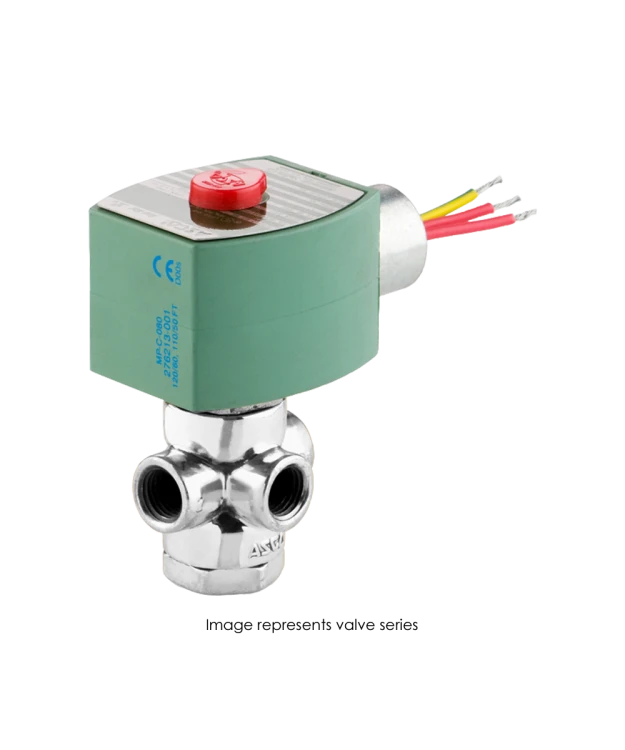 ASCO 8320-G176-120 SOLENOID VALVE 3WAY 1/4IN NPT 120V/60HZ ASCO 8320-G176-120 SOLENOID VALVE 3WAY 1/4IN NPT 120V/60HZ
