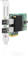 HP FCA 82E Dual Channel 8Gb Host Bus Adapter PCI-E for WinSrv and Linux (LC connector), incl. h/h & f/h. brckts (analog AJ764A)
