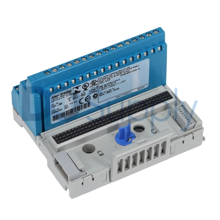 ALLEN BRADLEY 1797-TB3 FLEX EX 3-WIRE TERMINAL BASE - SCREW TERMINALS ALLEN BRADLEY 1797-TB3 FLEX EX 3-WIRE TERMINAL BASE - SCREW TERMINALS