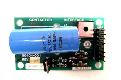 ALLEN BRADLEY 50404 CONTACTOR INTERFACE BOARD ALLEN BRADLEY 50404 CONTACTOR INTERFACE BOARD