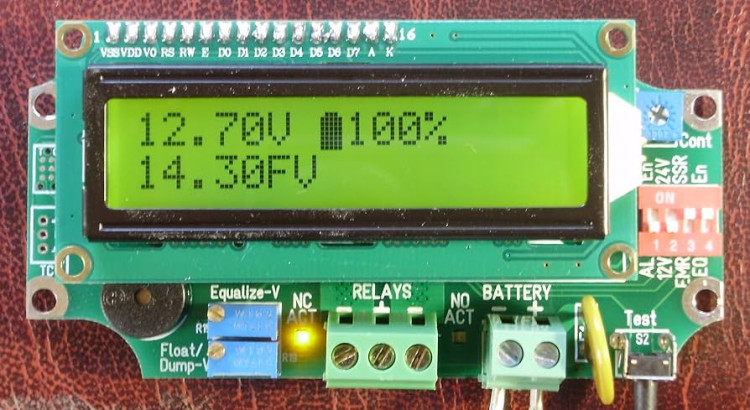 Wind Solar Hydro 12V 24V LCD Relay Diversion/Dump Charge Controller 2URDC-1224-B Wind Solar Hydro 12V 24V LCD Relay Diversion/Dump Charge Controller 2URDC-1224-B
