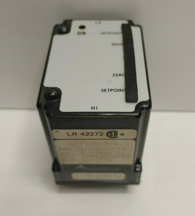 ACTION INSTRUMENTS 1000-2002 RELAY LIMIT ALARM 120VAC 11PIN 0/500MV DC ACTION INSTRUMENTS 1000-2002 RELAY LIMIT ALARM 120VAC 11PIN 0/500MV DC