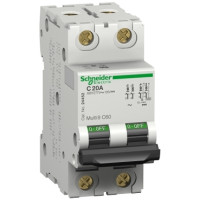 GROUPE SCHNEIDER MG24520  CIRCUIT BREAKER 6AMP 2POLE 480Y/277VAC D-CURVE