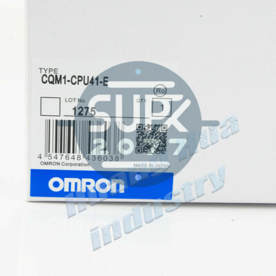 OMRON CQM1-CPU41-E  CPU MODULE 7.2K RS232