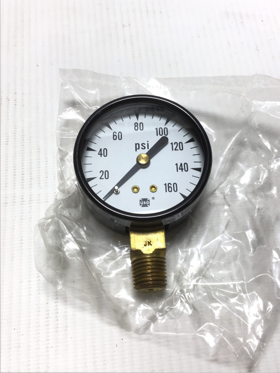 AMETEK P500K-160CBM PRESSURE GAUGE 2IN 1/4IN NPT 0-160PSI BACK CONNECT AMETEK P500K-160CBM PRESSURE GAUGE 2IN 1/4IN NPT 0-160PSI BACK CONNECT