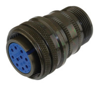 AMPHENOL 97-3106A-18-11S CIRCULAR CONNECTOR RCPT, SIZE 18, 5POS, CABLE; CONNECTOR TYPE:CIRCULAR INDUSTRIAL; CONNECTOR BODY MATERIAL:ALUMINIUM ALLOY; GENDER:RECEPTACLE; CONTACT