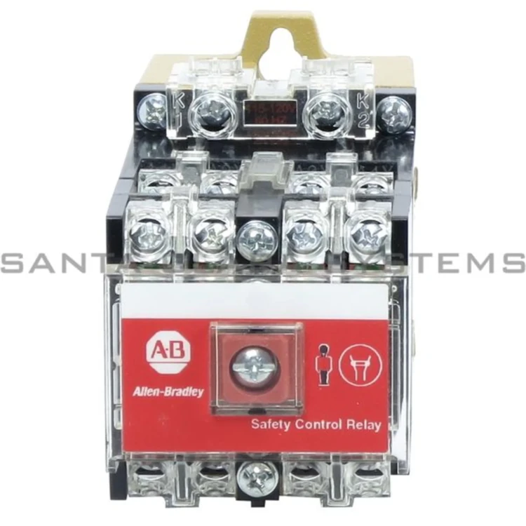 ALLEN BRADLEY 700S-P620A1 SAFETY CONTROL RELAY, 8 POLE, 6 N.O. / 2 N.C., 120V 60HZ ALLEN BRADLEY 700S-P620A1 SAFETY CONTROL RELAY, 8 POLE, 6 N.O. / 2 N.C., 120V 60HZ