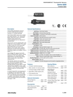 ALLEN BRADLEY 42SRF-6005 PHOTOSWITCH PHOTOELECTRIC SENSOR, 6000 SERIES, INFRARED GLASS FIBER OPTIC, 20-132V AC/DC, DEPENDS ON FIBER OPTIC, DARK OPERATE, 3M (9.8FT) CABLE