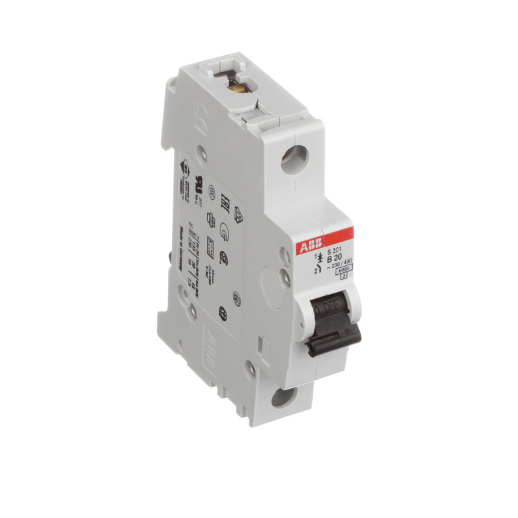 ABB S201-B20 CIRCUIT BREAKER 20AMP 1POLE 480Y/277