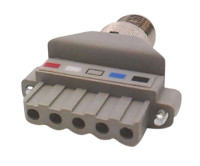 ALLEN BRADLEY 1799-DNC5MMS DEVICENET 5-POSITION TO MICRO MALE CONNECTOR (LOTS OF 5)