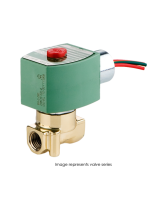 ASCO 8262-G210-120 SOLENOID VALVE 1/4INCH 2WAY NC 120/110VAC 60/50HZ