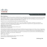 Data License Paper PAK for Cisco 1900