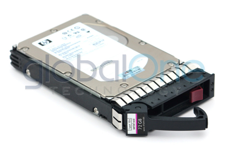 HP 72GB 3.5" LFF 3G Single Port SAS 15K RPM Hot Plug Hard Drive HP 72GB 3.5" LFF 3G Single Port SAS 15K RPM Hot Plug Hard Drive