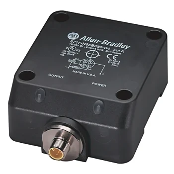 ALLEN BRADLEY 871F-P50BP80-D4 PROXIMITY SENSOR, 4-WIRE DC COMPLEMENTARY OUTPUT, FLAT OR SURFACE MOUNT, 80MM HEAD SIZE, 50MM SENSING DISTANCE, N.O. AND N.C., SOURCE (PNP), MICRO QD ALLEN BRADLEY 871F-P50BP80-D4 PROXIMITY SENSOR, 4-WIRE DC COMPLEMENTARY OUTPUT, FLAT OR SURFACE MOUNT, 80MM HEAD SIZE, 50MM SENSING DISTANCE, N.O. AND N.C., SOURCE (PNP), MICRO QD