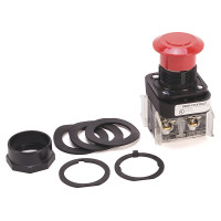 ALLEN BRADLEY 800H-JR91B 30.5MM TYPE 4/4X/13 3 POS. SEL. SWITCH-NON-ILLUM., WHITE, STD. KNOB SPRING RTN FR/ BOTH