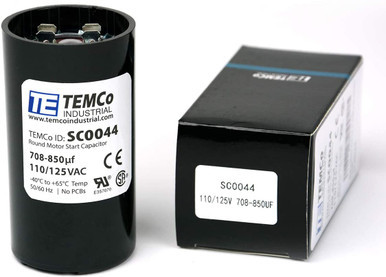 AEROVOX PSU70815 CAPACITOR START AC MOTOR 110/125VAC 708-850MFD