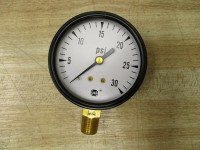 AMETEK 163278 PRESSURE GAUGE 0-30PSI 2-1/2IN DIAL 1/4IN NPT