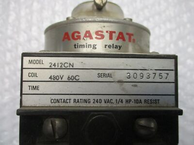 AGASTAT 2412-CN TIME DELAY RELAY