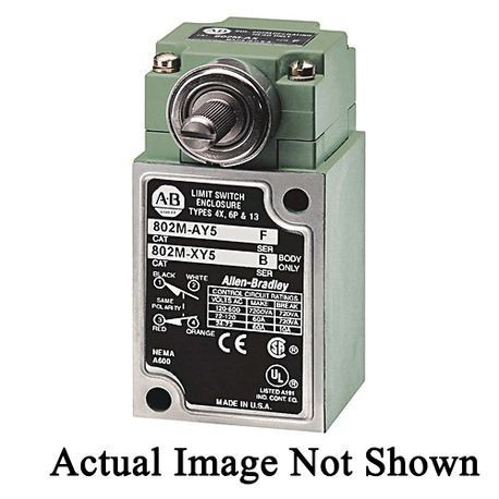 ALLEN BRADLEY 802M-AY20 SWITCH,LIMIT 600V AC MAX 10 AMP MAX ALLEN BRADLEY 802M-AY20 SWITCH,LIMIT 600V AC MAX 10 AMP MAX
