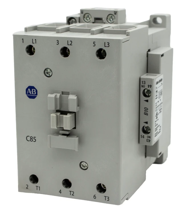 ALLEN BRADLEY 100-C85B10 CONTACTOR,NON-REVERSING 600V MAX 85 AMP MAX ALLEN BRADLEY 100-C85B10 CONTACTOR,NON-REVERSING 600V MAX 85 AMP MAX