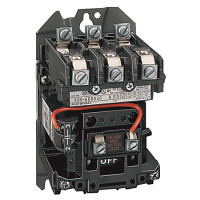 ALLEN BRADLEY 500-DOD-930 NEMA CONTACTOR,MOTOR LOADS,TOP WIRING,SIZE 3,115-120V 60HZ,OPEN, 3 POWER POLES
