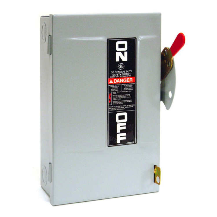 GENERAL ELECTRIC TGN3321  30A 3P GD SS N1 240V NONFUSE SWITCH