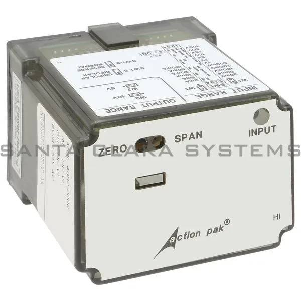 ACTION INSTRUMENTS 4382-2000-2 ISOLATING, 1 CHNL 240 VAC POWER ACTION INSTRUMENTS 4382-2000-2 ISOLATING, 1 CHNL 240 VAC POWER