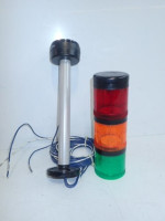 ALLEN BRADLEY 855TE-B24D3D5D4 CONTROL TOWER STACK LIGHT, PRE-ASSEMBLED