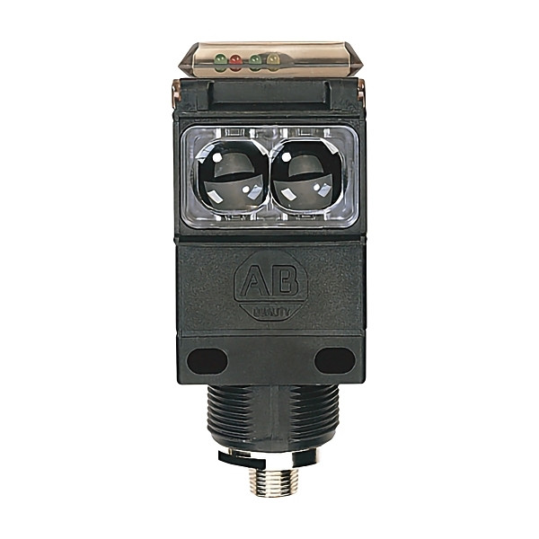 ALLEN BRADLEY 42GTP-9001 PHOTOELECTRIC SENSORS, STANDARD AND TIMING, STANDARD DIFFUSE, RELAY OUTPUT, SENSING RANGE 1.53 M, 10 - 55 VDC OR 20 - 40 VAC, CABLE 2 M ALLEN BRADLEY 42GTP-9001 PHOTOELECTRIC SENSORS, STANDARD AND TIMING, STANDARD DIFFUSE, RELAY OUTPUT, SENSING RANGE 1.53 M, 10 - 55 VDC OR 20 - 40 VAC, CABLE 2 M