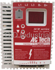 AC TECHNOLOGY SM205S SUB-MICRO DRIVES; IP20; SCM SERIES BASIC I/O; 208-240V (10) AC TECHNOLOGY SM205S SUB-MICRO DRIVES; IP20; SCM SERIES BASIC I/O; 208-240V (10)
