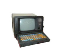 ALLEN BRADLEY 1770-T4 INDUSTRIAL TERMINAL W/FE KEYBOARD W/1 OVERLAY
