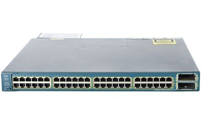 Catalyst 3560E 48 10/100/1000 PoE+2*10GE(X2),1150W,IPB s/w Catalyst 3560E 48 10/100/1000 PoE+2*10GE(X2),1150W,IPB s/w