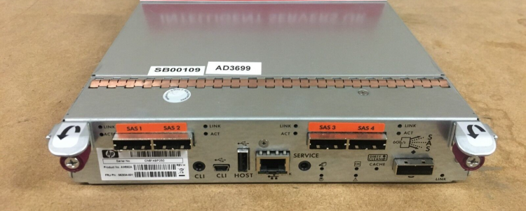 P STORAGEWORKS P2000 G3 SAS MSA ARRAY SYSTEM CONTROLLER