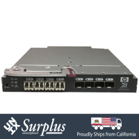 HP BladeSystem Brocade 8/24c SAN Switch (8+16 ports) (8 external SFP slots, incl 4x8Gb LC SW SFP, 24 ports enabled)