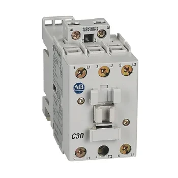 ALLEN BRADLEY 100-C30B00 CONTACTOR, IEC, 30A, 440V 50HZ / 480V 60HZ, SINGLE PACK
