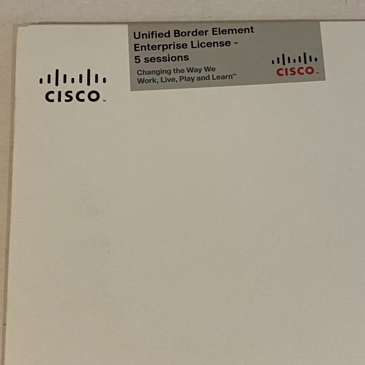 Unified Border Element Enterprise Paper RTU - 5 sessions Unified Border Element Enterprise Paper RTU - 5 sessions