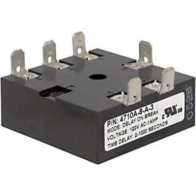 ARTISAN 4710A-8-B-3 TIMER 20MA 120VAC 2-1000SECOND SOLID STATE SPST ARTISAN 4710A-8-B-3 TIMER 20MA 120VAC 2-1000SECOND SOLID STATE SPST