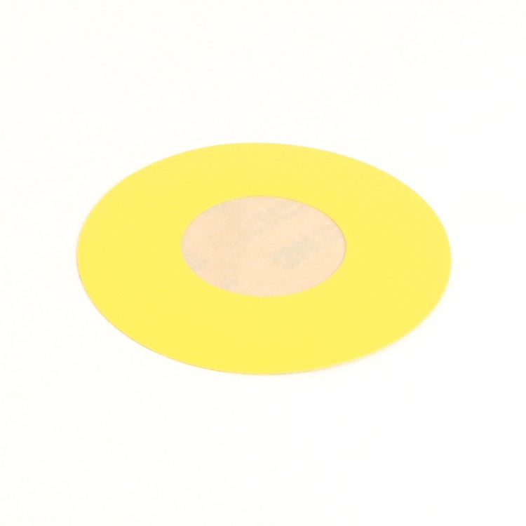 ALLEN BRADLEY 800G-AEL90 90 MM YELLOW LEGEND PLATE FOR E-STOP