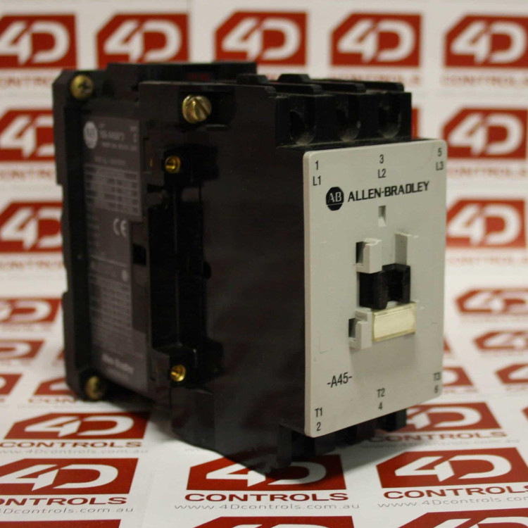 ALLEN BRADLEY 100-A45ND3 CONTACTOR 45AMP 3POLE COIL120/110V NON-REVERSING ALLEN BRADLEY 100-A45ND3 CONTACTOR 45AMP 3POLE COIL120/110V NON-REVERSING