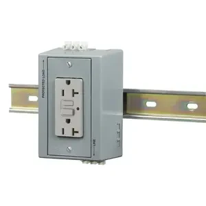 ACME ELECTRIC DRR20GFI DIN-RAIL ACCESSORIES, RECEPTACLES