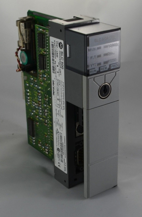 ALLEN BRADLEY 1747L542/B CPU MODULE 32K USER MEMORY DH/RS232 PORTS ALLEN BRADLEY 1747L542/B CPU MODULE 32K USER MEMORY DH/RS232 PORTS