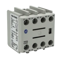 AUXILIARY CONTACT BLOCK, FRONT MOUNTING TO BULLETIN 100-C09-C23 - CONTACTORS, 4-POLE, 2 N.O. + 2 N.C.