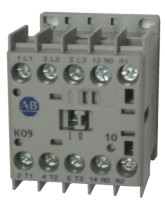 MINIATURE CONTACTOR, SCREW TYPE TERMINALS, 9 A, SYSTEM CONTROL VOLTAGE: 110V 50HZ/120V 60HZ, 3 N.O. MAIN CONTACTS, 1 N.O. AUXILIARY CONTACT, 1