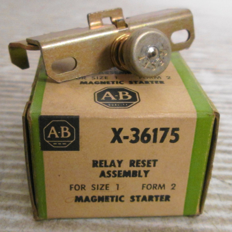 ALLEN BRADLEY X-36175 RELAY RESET ASSEMBLY