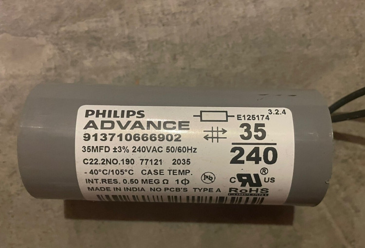 ADVANCE BALLAST 71A8260500 HPS BAL 250W S50 240/480V C&C